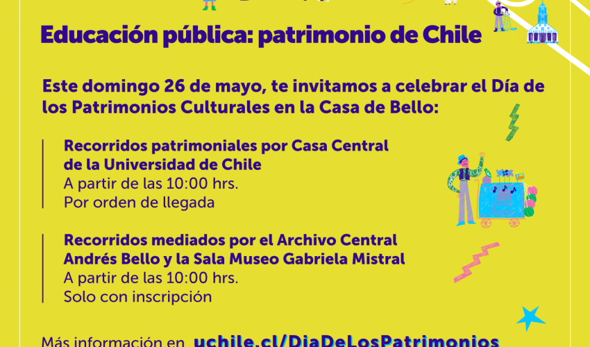 Visits Central House Universidad de Chile – Santiago Turismo